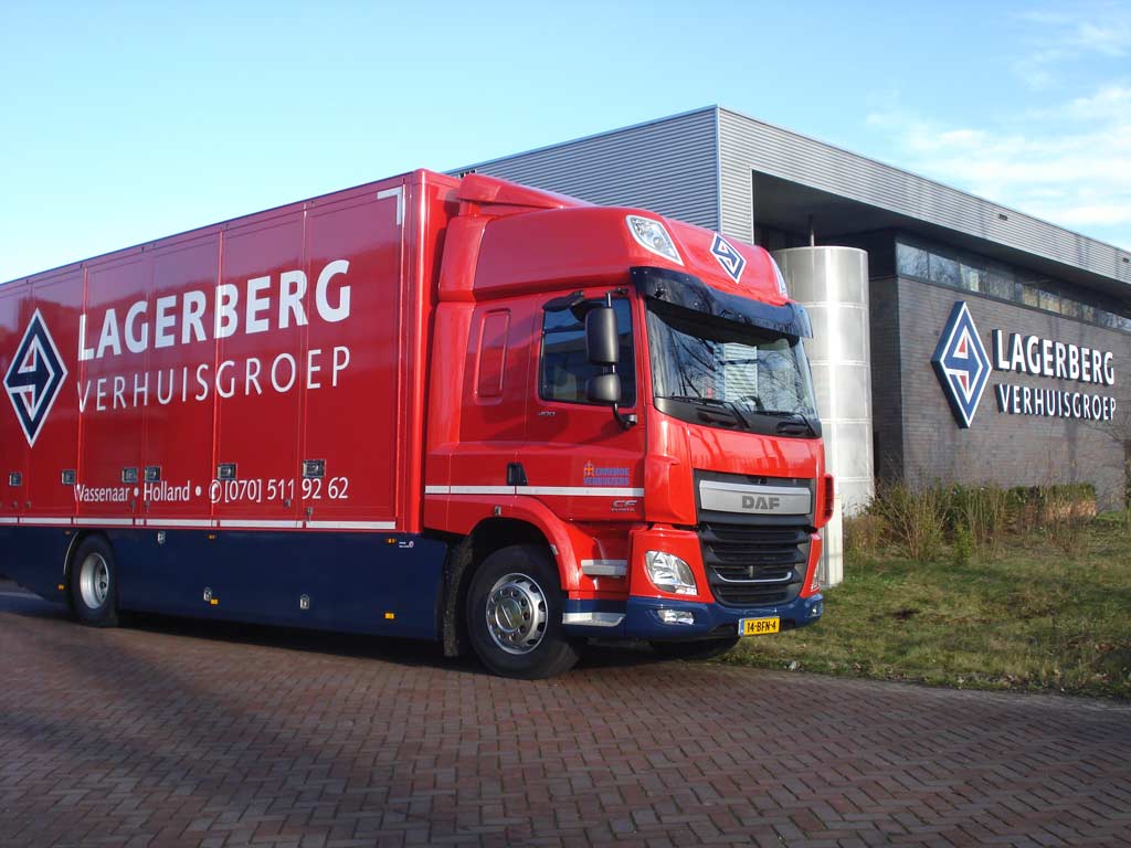 Lagerberg Verhuisgroep partenaire pour les déménagements d'entreprise